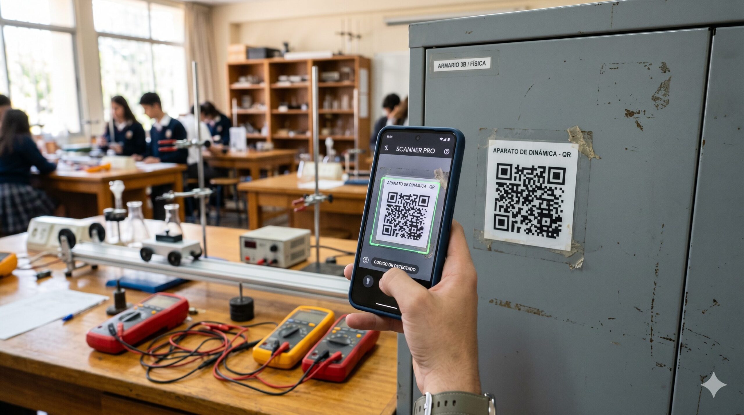 Soberanía Tecnológica en el Laboratorio: Sistema de Inventario con Códigos QR